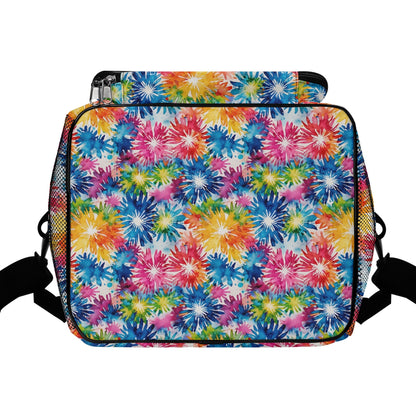 Tie-Dye Explosion Insulated Leakproof Cooler Bag Lunch Box