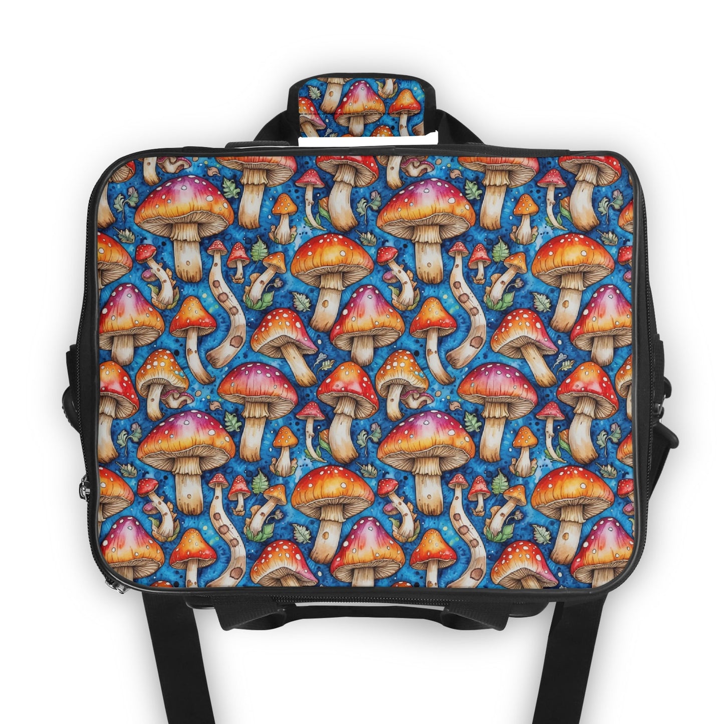 Tie-Dye Mushroom Insulated Leakproof Cooler Bag Lunch Box