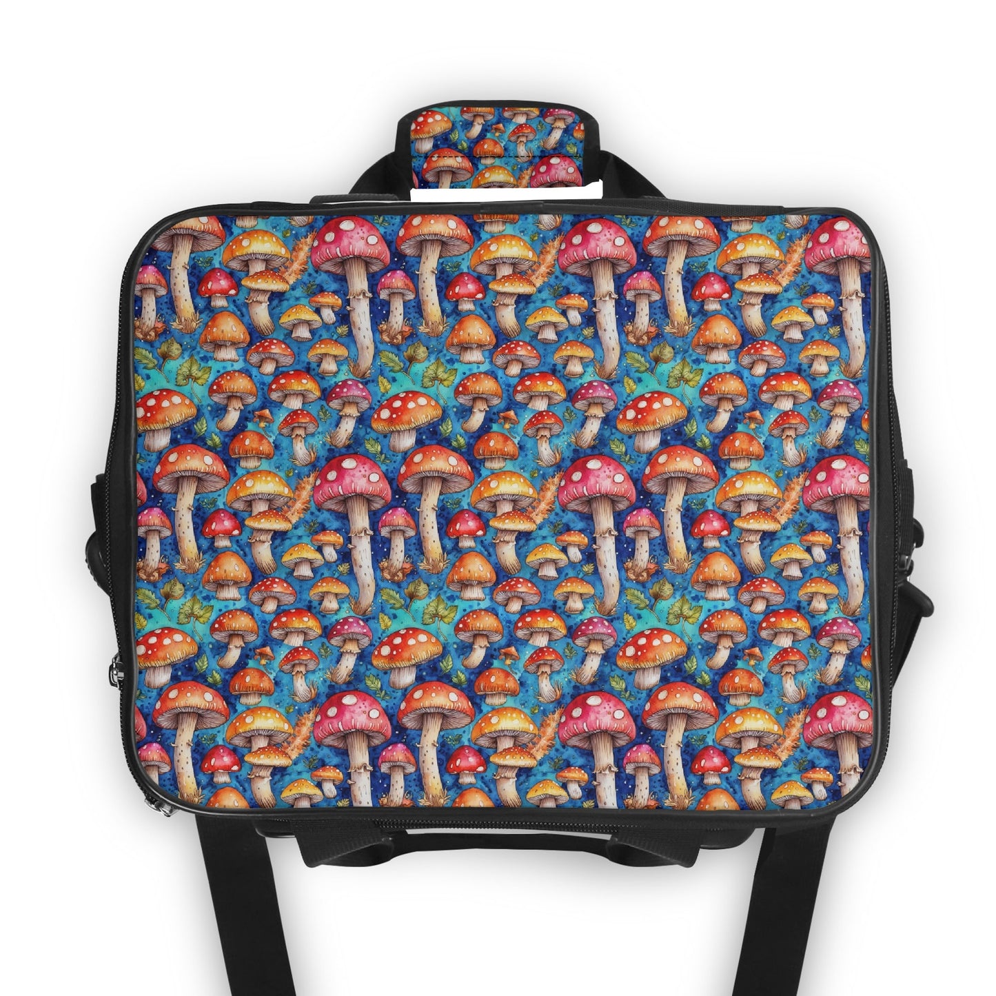 Trippy Mushroom Insulated Leakproof Cooler Bag Lunch Box