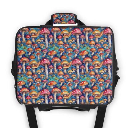 Trippy Mushroom Insulated Leakproof Cooler Bag Lunch Box