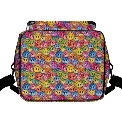 Trippy Smiles Insulated Leakproof Cooler Bag Lunch Box