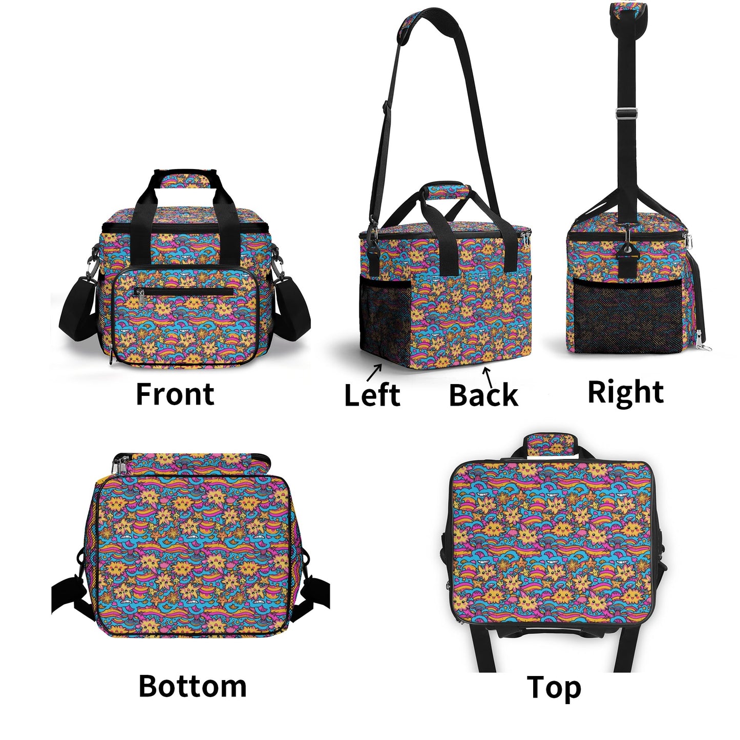 Squishy Star Insulated Leakproof Cooler Bag Lunch Box