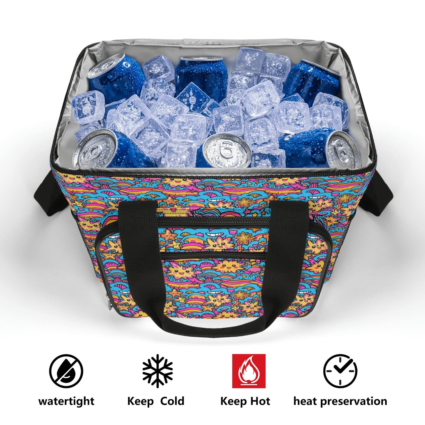 Squishy Star Insulated Leakproof Cooler Bag Lunch Box