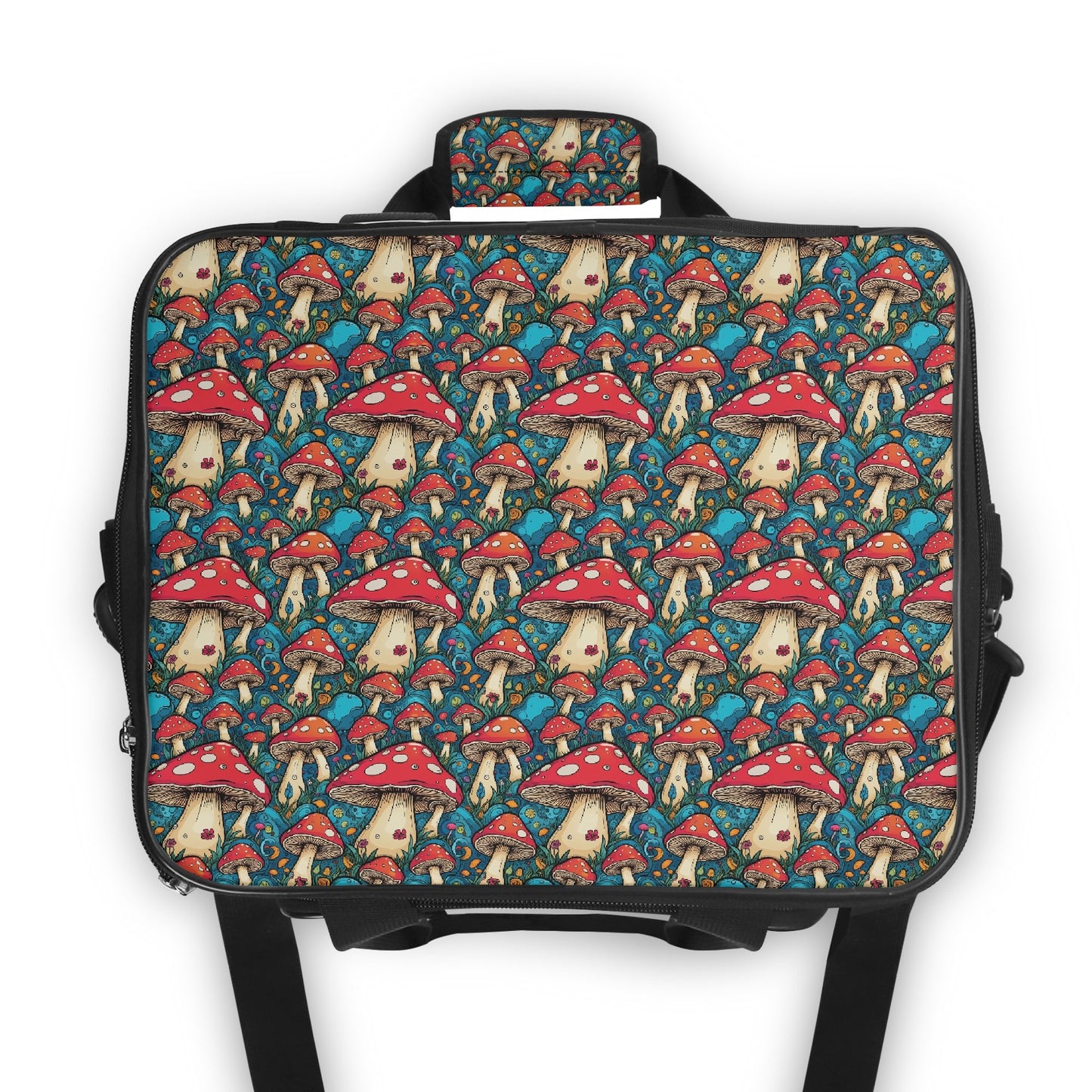 Deathcap Mushroom Insulated Leakproof Cooler Bag Lunch Box