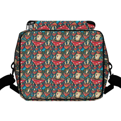 Deathcap Mushroom Insulated Leakproof Cooler Bag Lunch Box