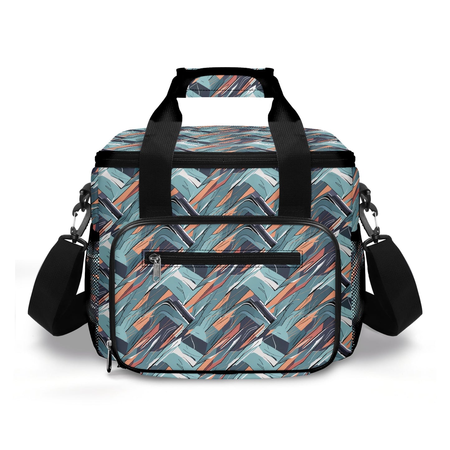 Abstract Breeze Insulated Leakproof Cooler Bag Lunch Box