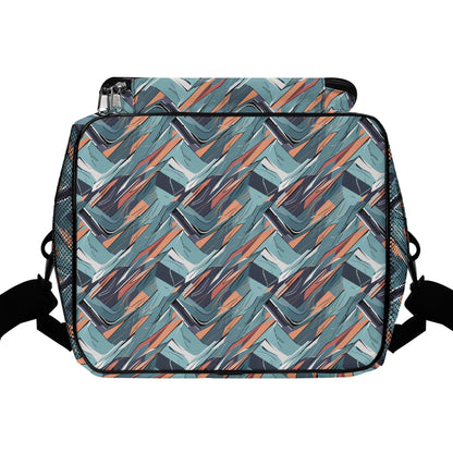 Abstract Breeze Insulated Leakproof Cooler Bag Lunch Box