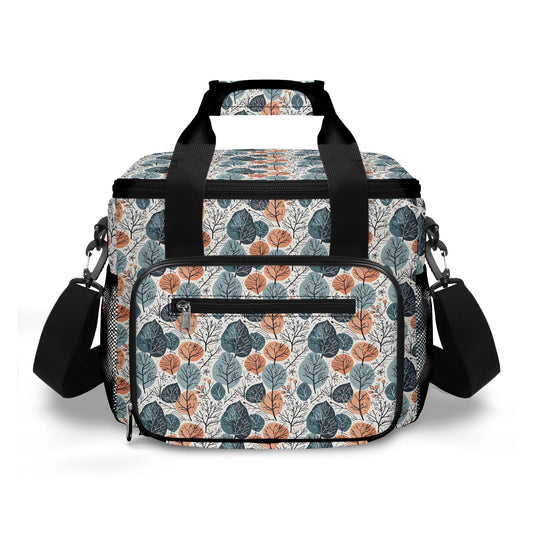 Freezing Leaves Insulated Leakproof Cooler Bag Lunch Box