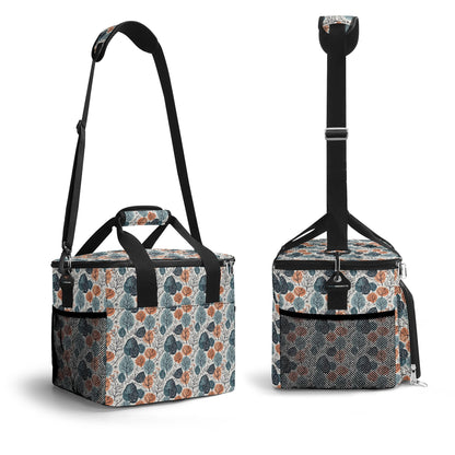 Freezing Leaves Insulated Leakproof Cooler Bag Lunch Box