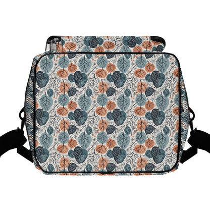 Freezing Leaves Insulated Leakproof Cooler Bag Lunch Box
