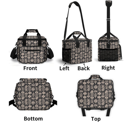 Gothic Emblem Insulated Leakproof Cooler Bag Lunch Box