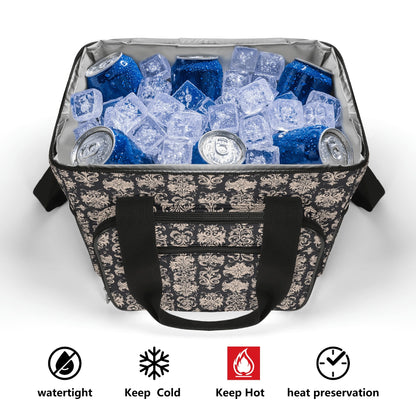 Gothic Emblem Insulated Leakproof Cooler Bag Lunch Box