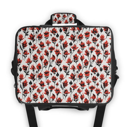 Floral Fire Insulated Leakproof Cooler Bag Lunch Box