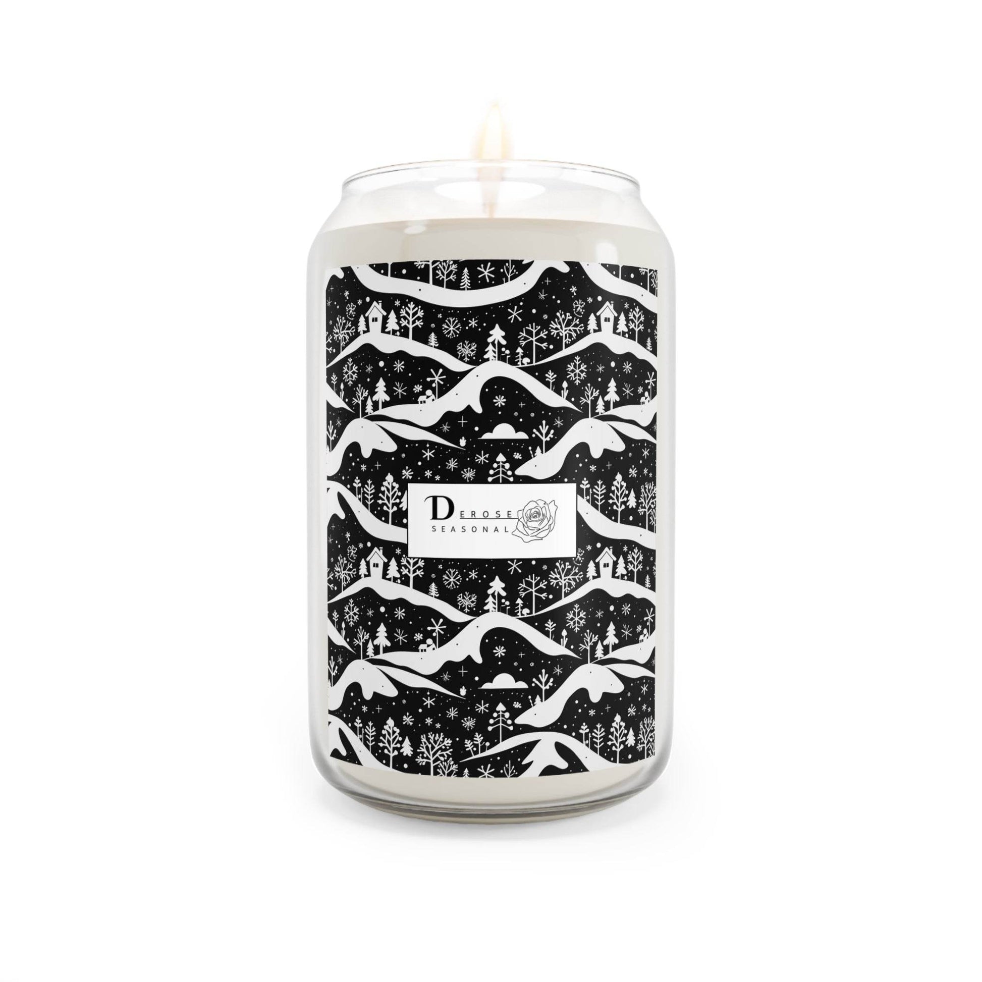 Winter Town Seasonal Vanilla Bean Candle - DeRose Seasonal