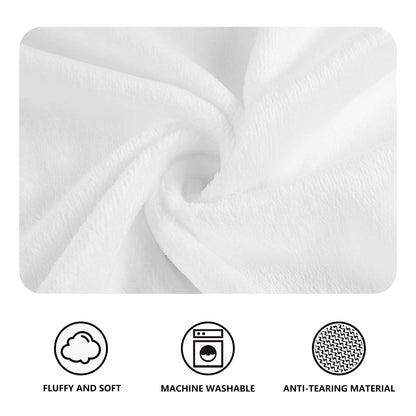 Fall Into Winter Horizontal Flannel Breathable Blanket 4 Sizes - DeRose Seasonal