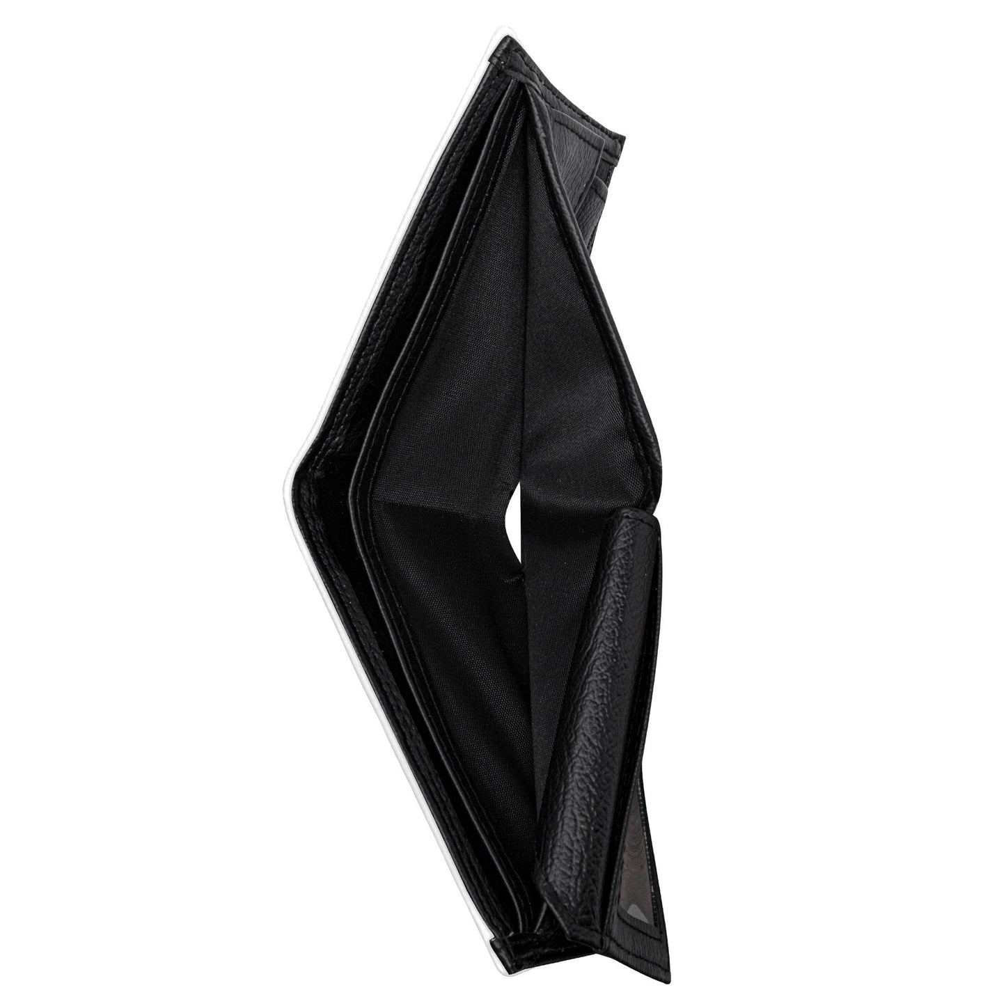 Floral Ink Leather Folded Men's Wallet - DeRose Seasonal