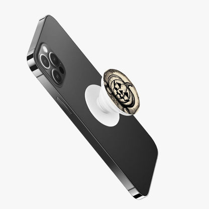 Jack-O-Lantern Pop Socket Collapsible Grip And Stand for Phones & Tablets - DeRose Seasonal