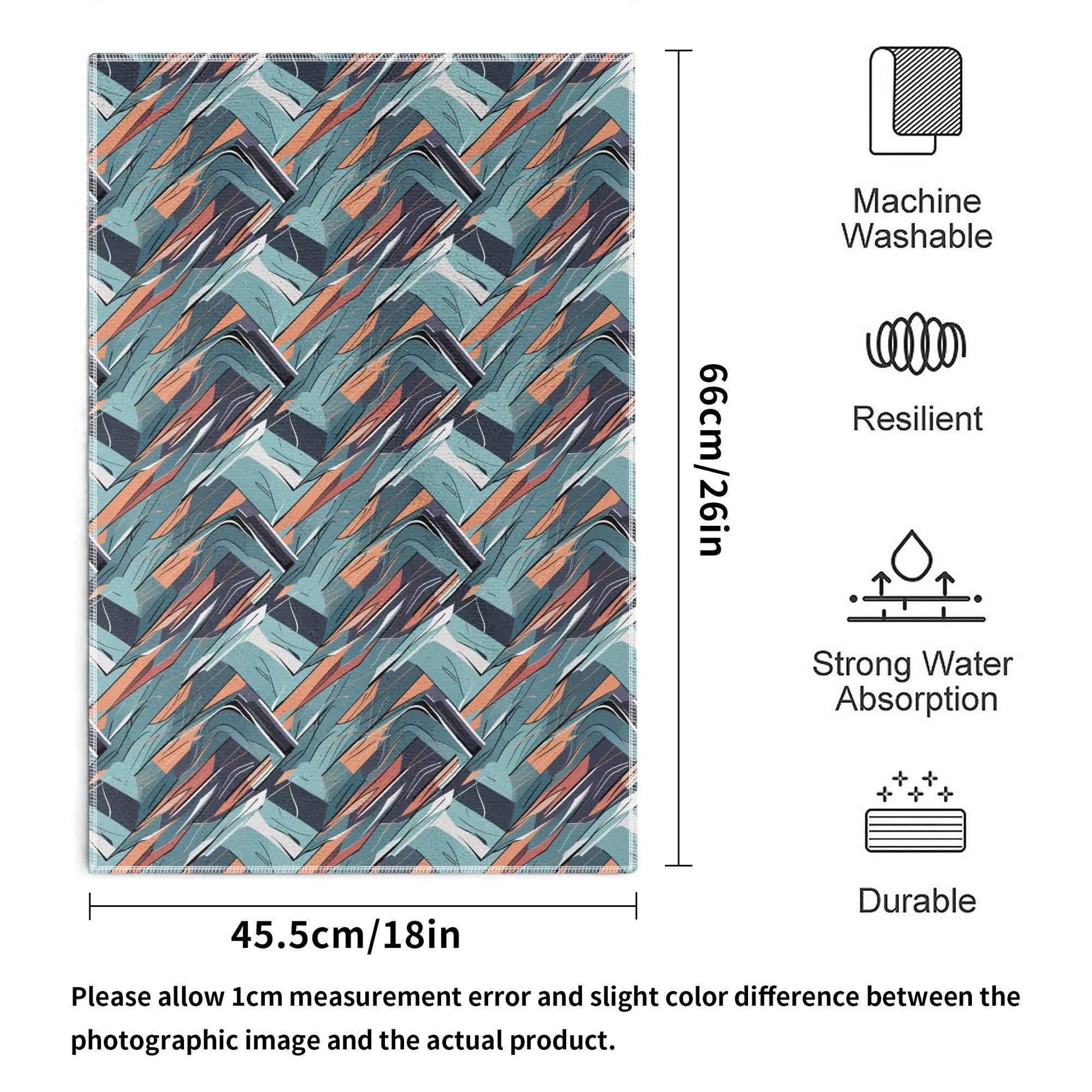 Abstract Breeze Hand Towels (6 Pcs) - DeRose Seasonal