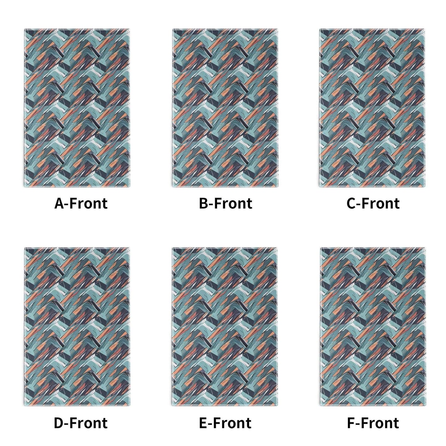 Abstract Breeze Hand Towels (6 Pcs) - DeRose Seasonal