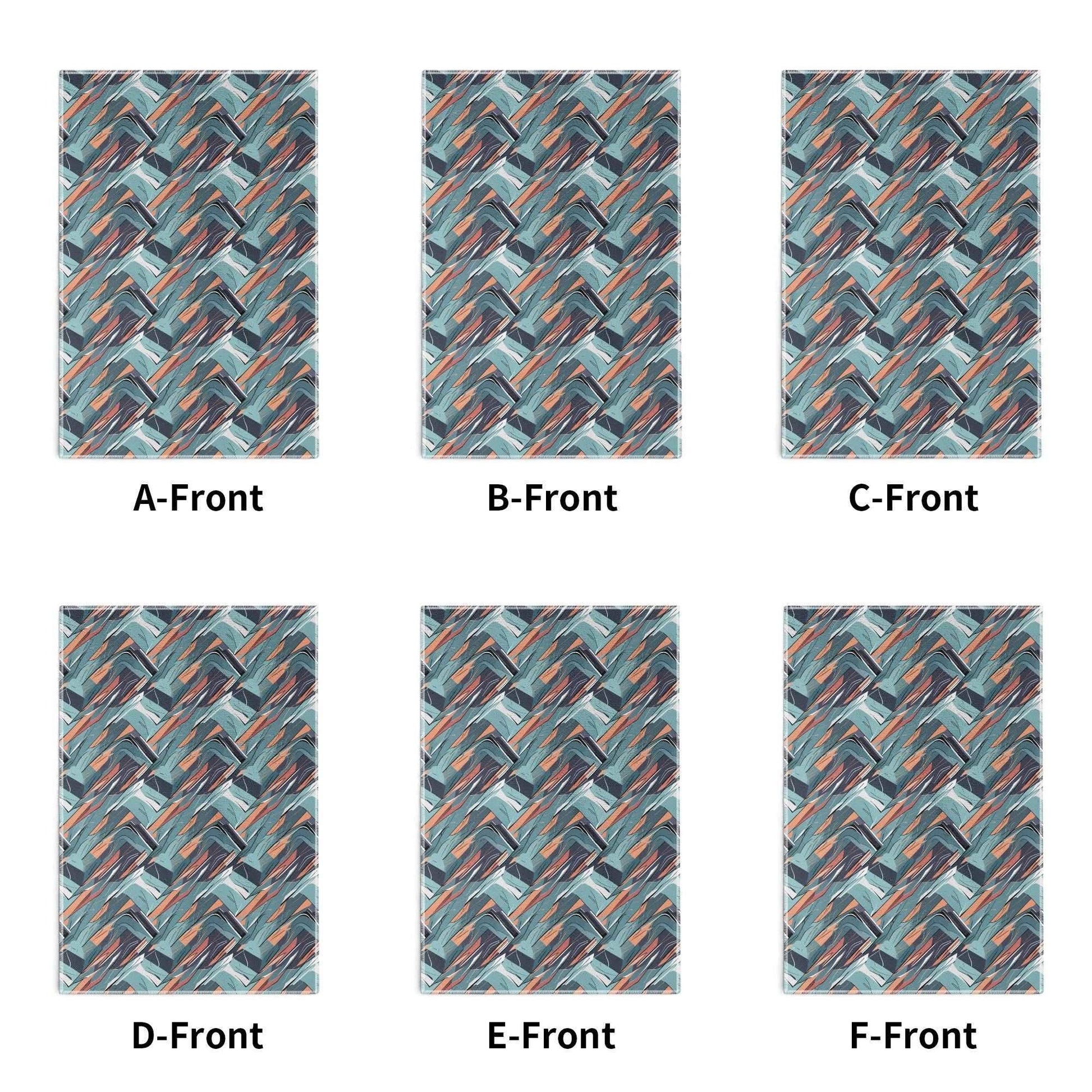 Abstract Breeze Hand Towels (6 Pcs) - DeRose Seasonal