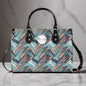 Abstract Breeze Luxury Women Leather Handbag (3 sizes) - DeRose Seasonal