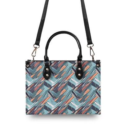 Abstract Breeze Luxury Women Leather Handbag (3 sizes) - DeRose Seasonal