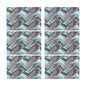 Abstract Breeze Table Placemat (set of 6) Placemats 12" x 18" (Set of 6) DeRose Seasonal