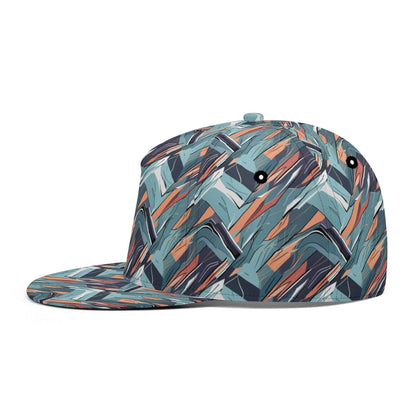 Abstract Breeze Unisex Classic Snapbacks - DeRose Seasonal