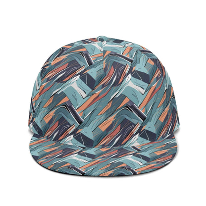Abstract Breeze Unisex Classic Snapbacks - DeRose Seasonal