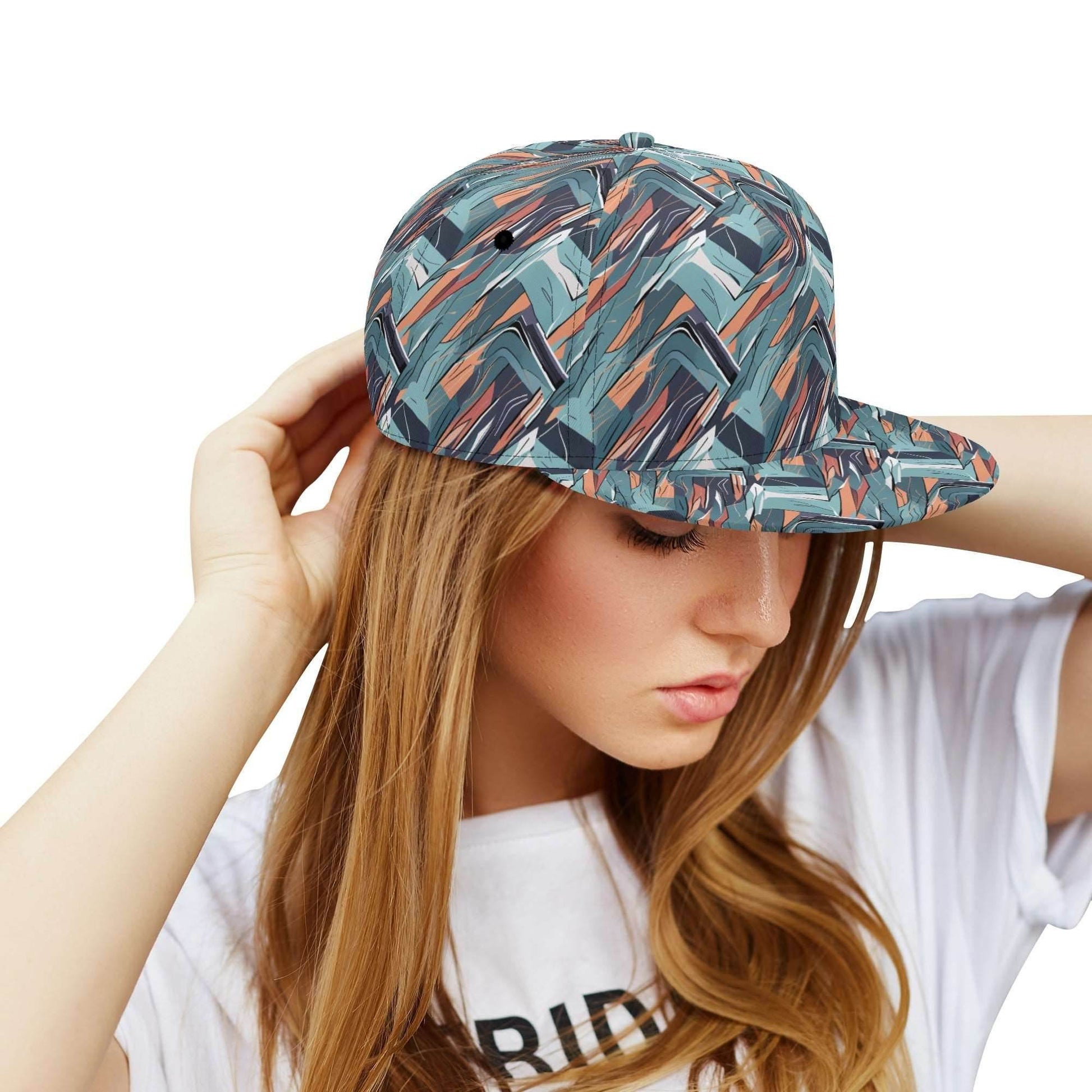 Abstract Breeze Unisex Classic Snapbacks - DeRose Seasonal