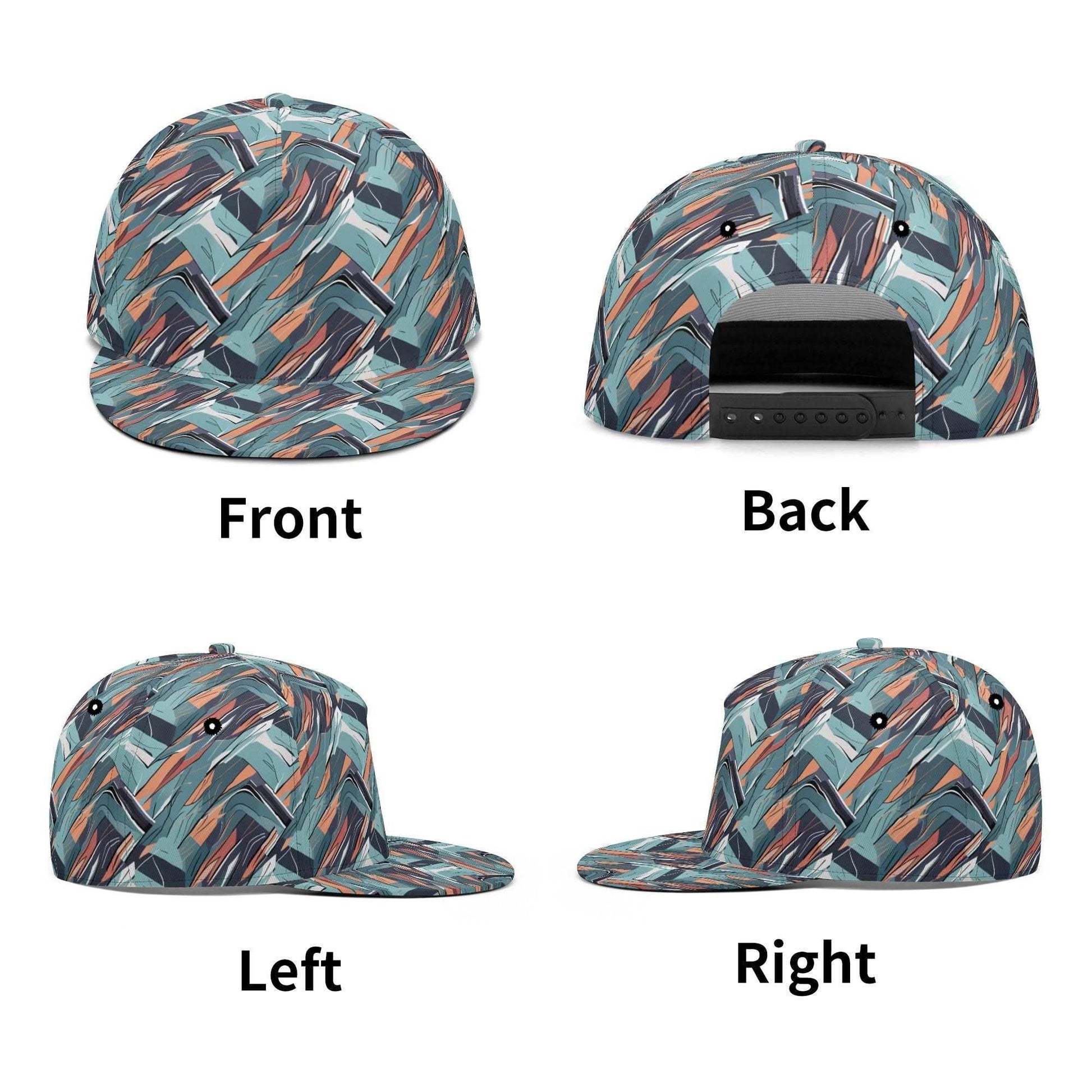 Abstract Breeze Unisex Classic Snapbacks - DeRose Seasonal