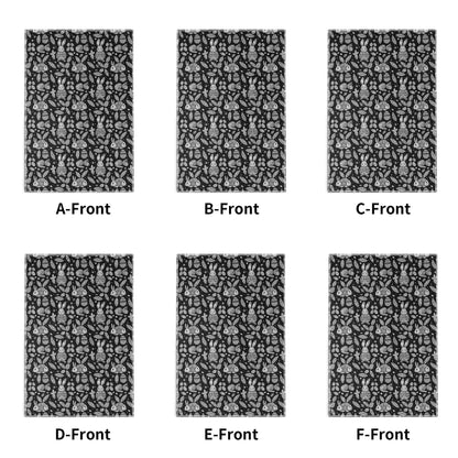 Abstract Bunny Hand Towels (6 Pcs) - DeRose Seasonal