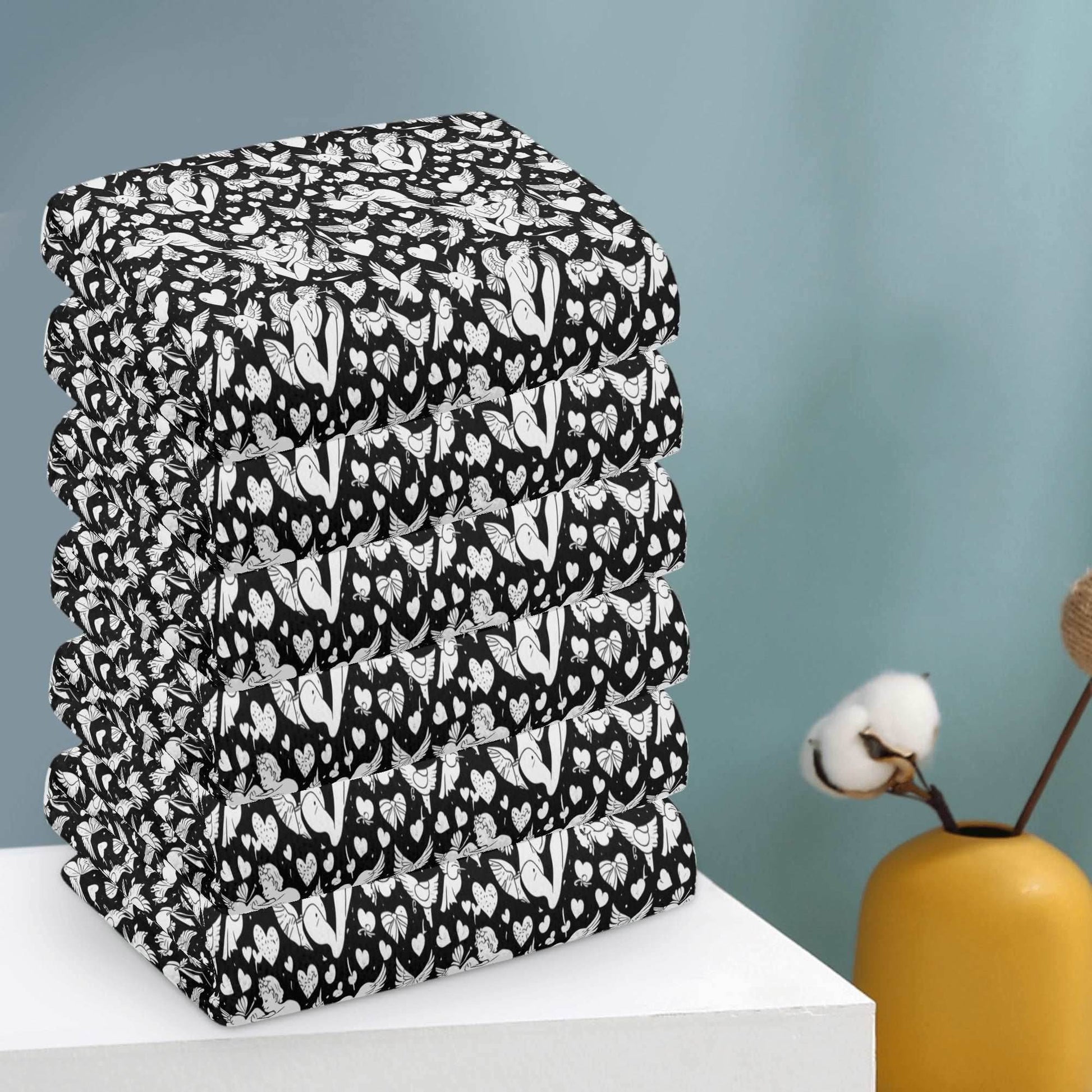 Abstract Love Hand Towels (6 Pcs) - DeRose Seasonal