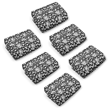 Abstract Love Hand Towels (6 Pcs) - DeRose Seasonal