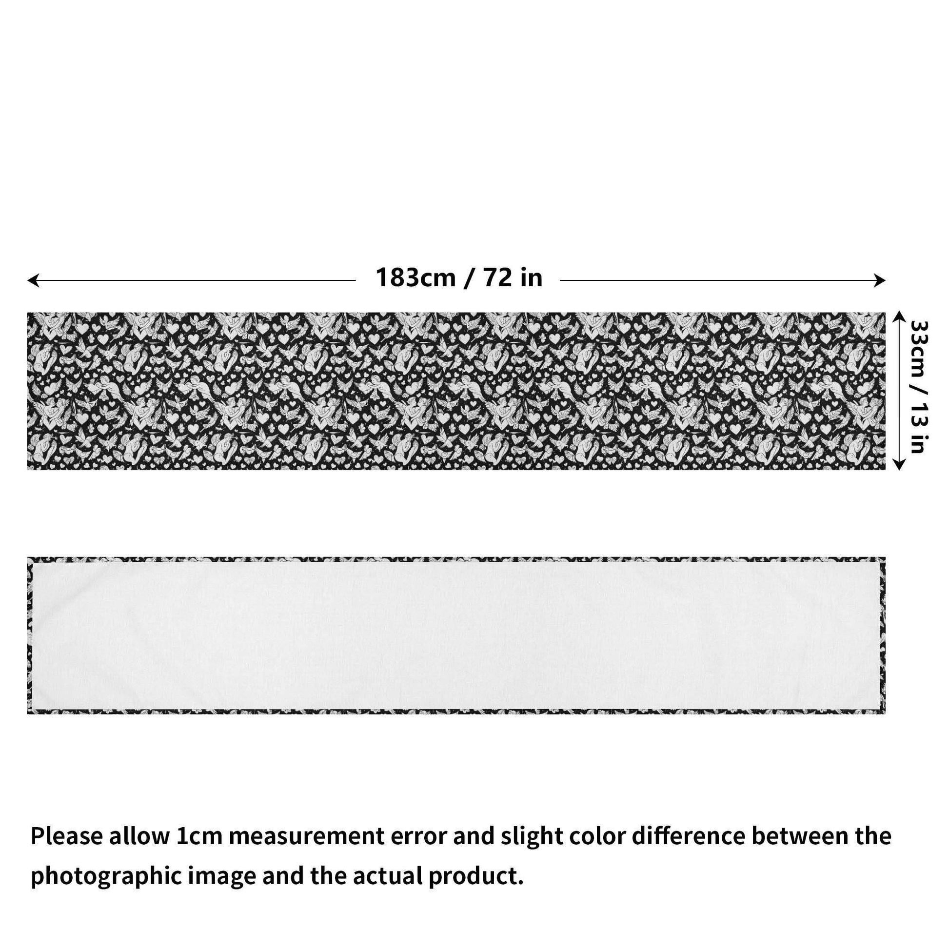 Abstract Love Polyester Table Runner - DeRose Seasonal