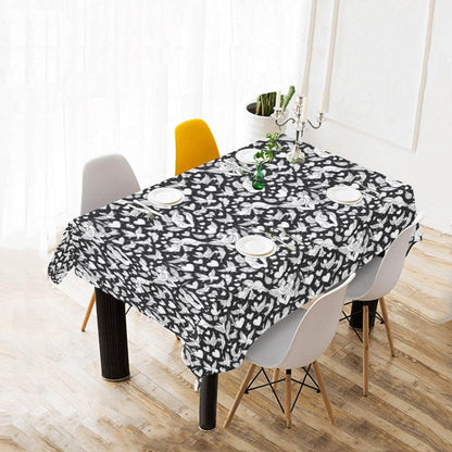 Abstract Love Polyester Tablecloth Polyester Tablecloth 70"x 52" DeRose Seasonal