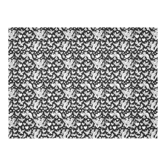 Abstract Love Polyester Tablecloth Polyester Tablecloth 70"x 52" DeRose Seasonal