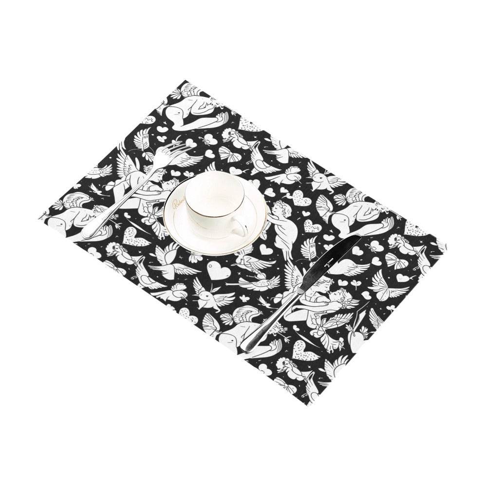 Abstract Love Table Placemat (set of 6) Placemats 12" x 18" (Set of 6) DeRose Seasonal