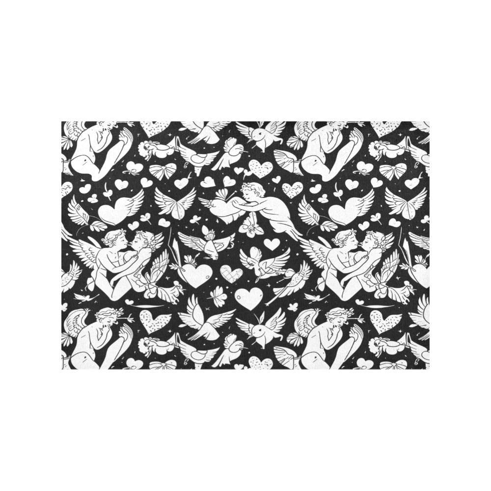 Abstract Love Table Placemat (set of 6) Placemats 12" x 18" (Set of 6) DeRose Seasonal