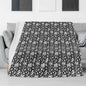 Abstract love Flannel Breathable Blanket 4 Sizes - DeRose Seasonal