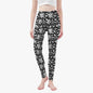 Abstract love Women's Yoga Pants - DeRose Seasonal