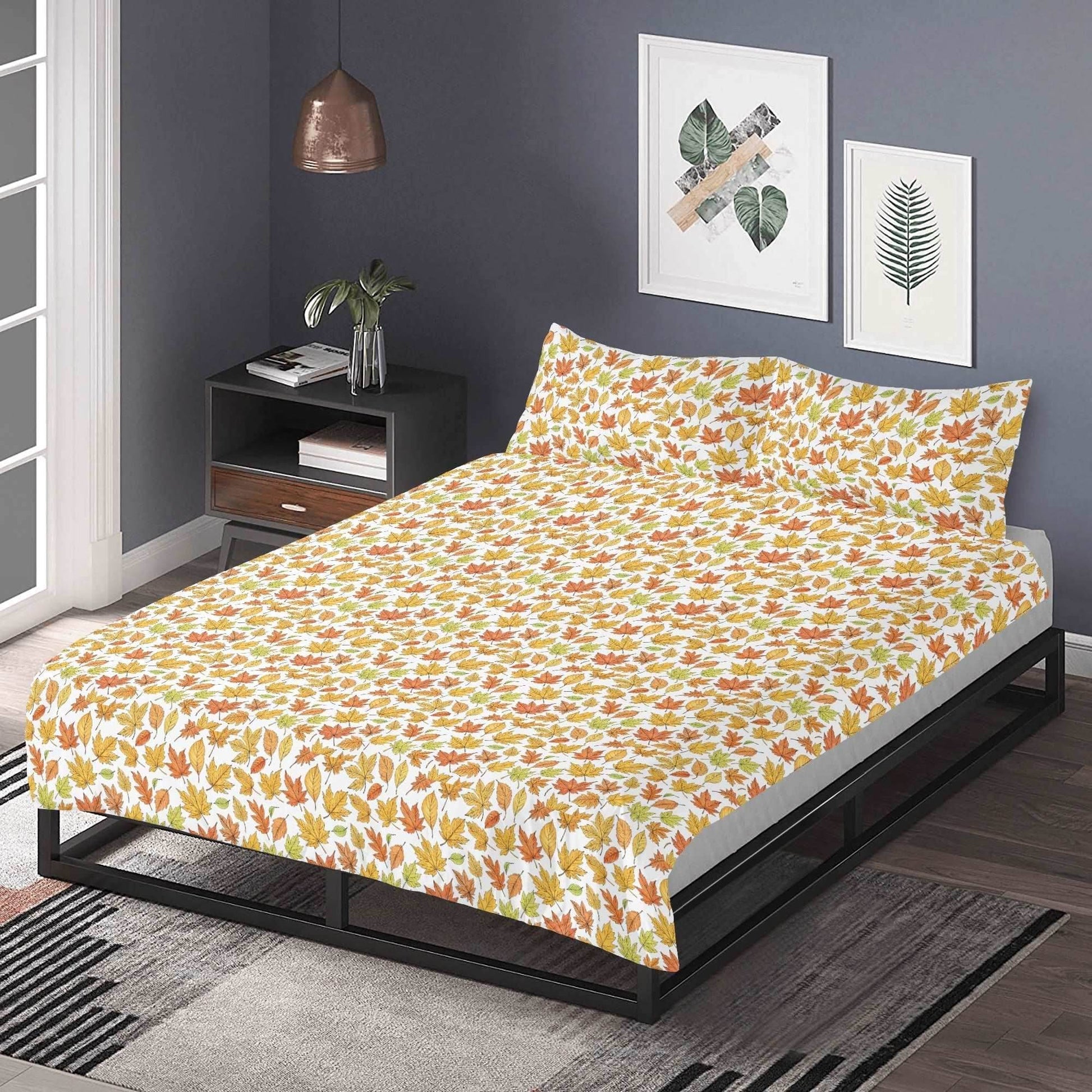 Autumn 3 Pcs Beddings - DeRose Seasonal