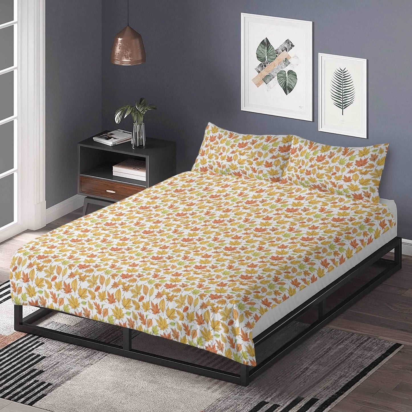 Autumn 3 Pcs Beddings - DeRose Seasonal