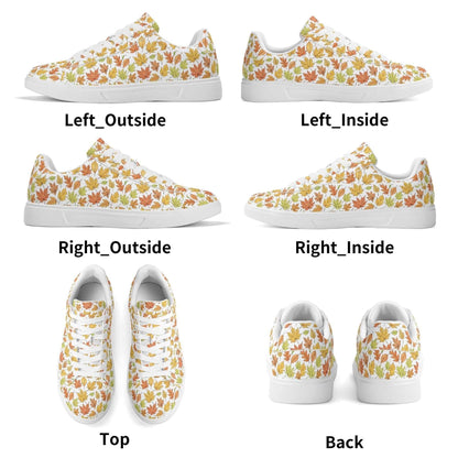 Autumn Adult Lightweight Brand Low Top Leather Shoes - DeRose Seasonal