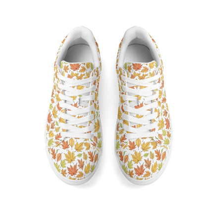 Autumn Adult Lightweight Brand Low Top Leather Shoes - DeRose Seasonal