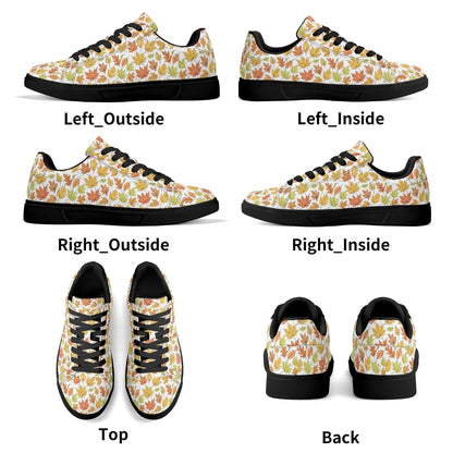 Autumn Adult Lightweight Brand Low Top Leather Shoes - DeRose Seasonal