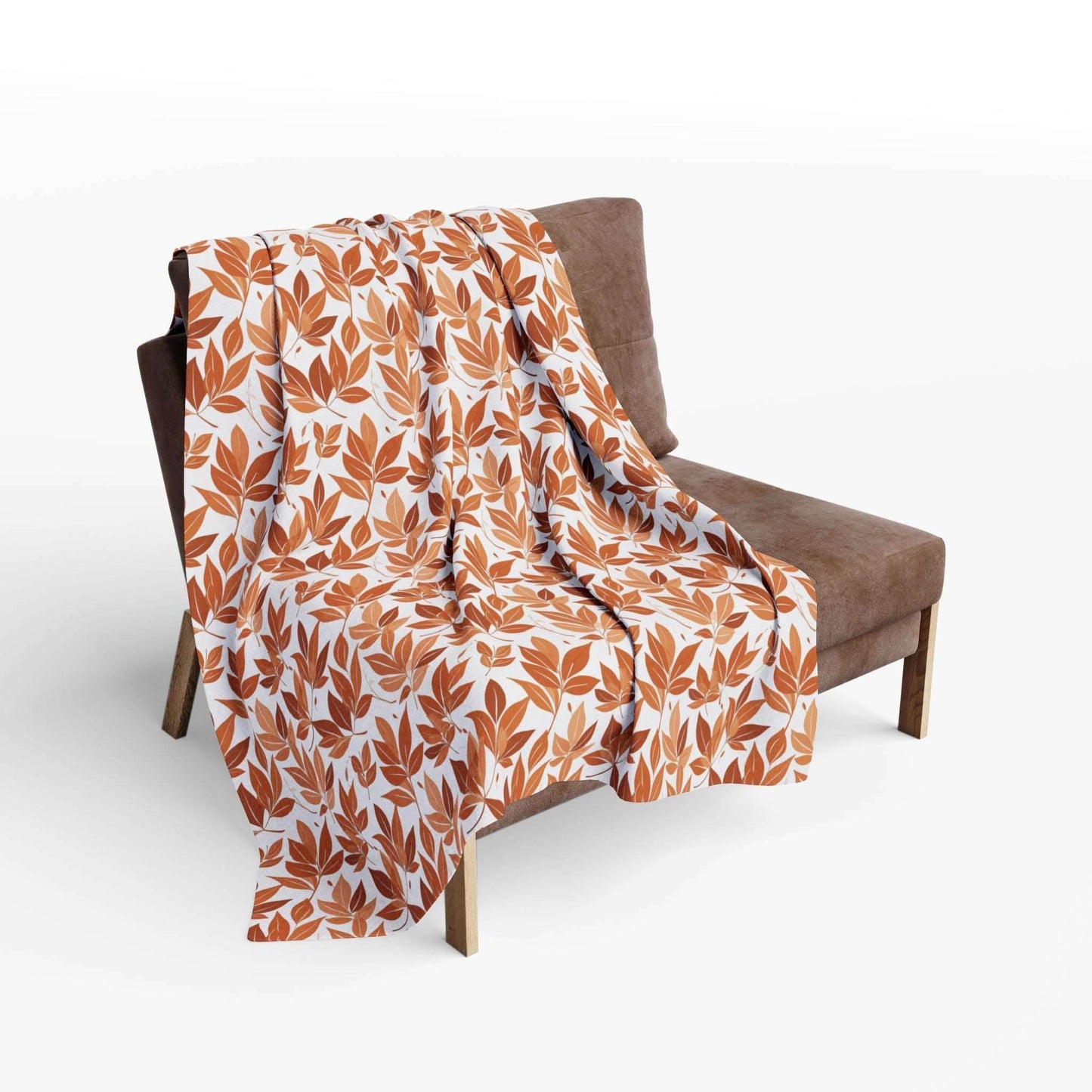Autumn Leaves Fleece Blanket - 3 sizes - DeRose Seasonal
