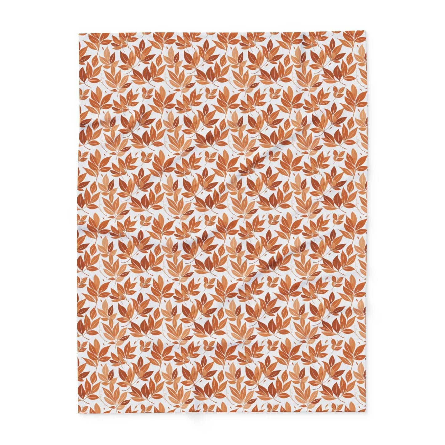 Autumn Leaves Fleece Blanket - 3 sizes - DeRose Seasonal