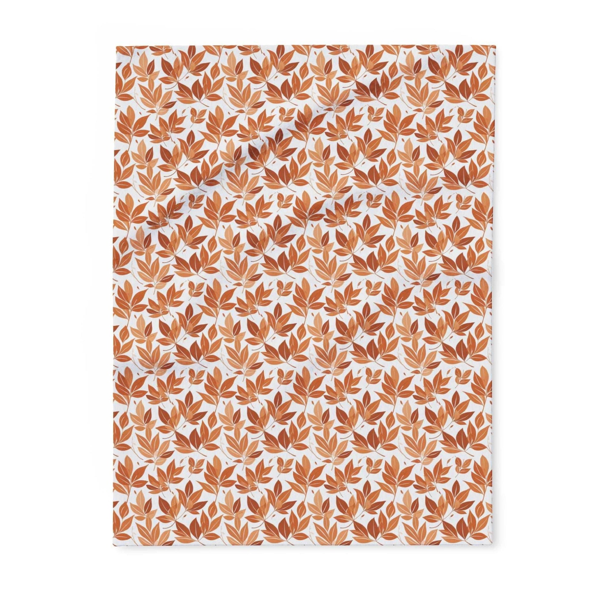 Autumn Leaves Fleece Blanket - 3 sizes - DeRose Seasonal