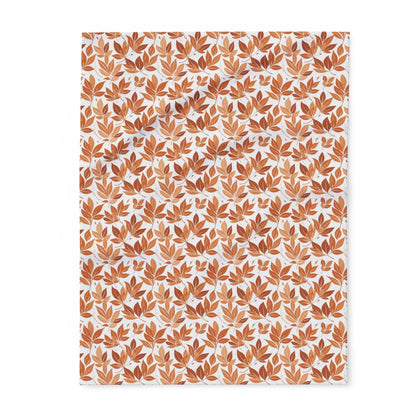Autumn Leaves Fleece Blanket - 3 sizes - DeRose Seasonal